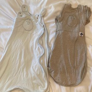 Set of nested bean swaddles